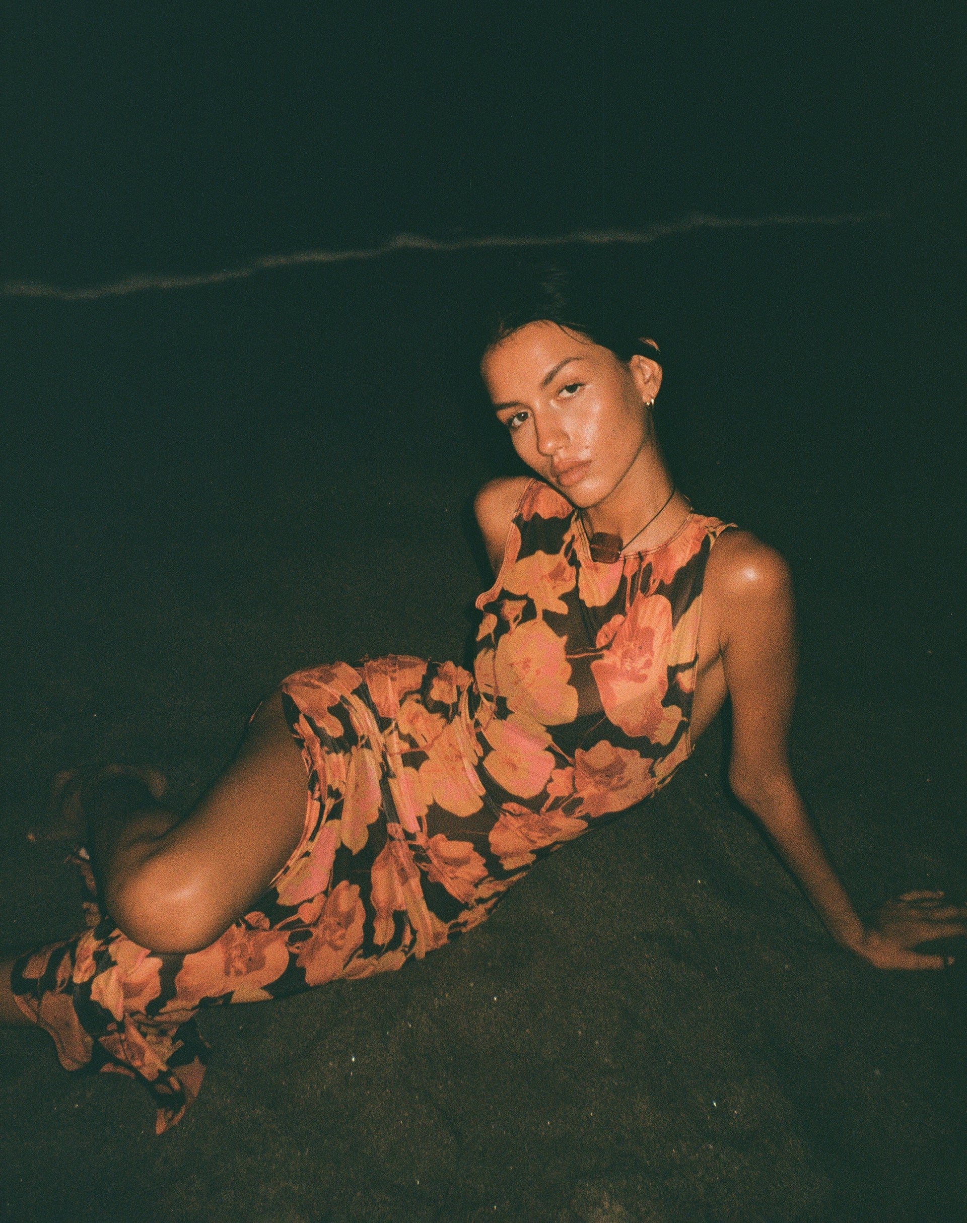 Imagen de Farsha Maxi Dress in Orchid Sunset