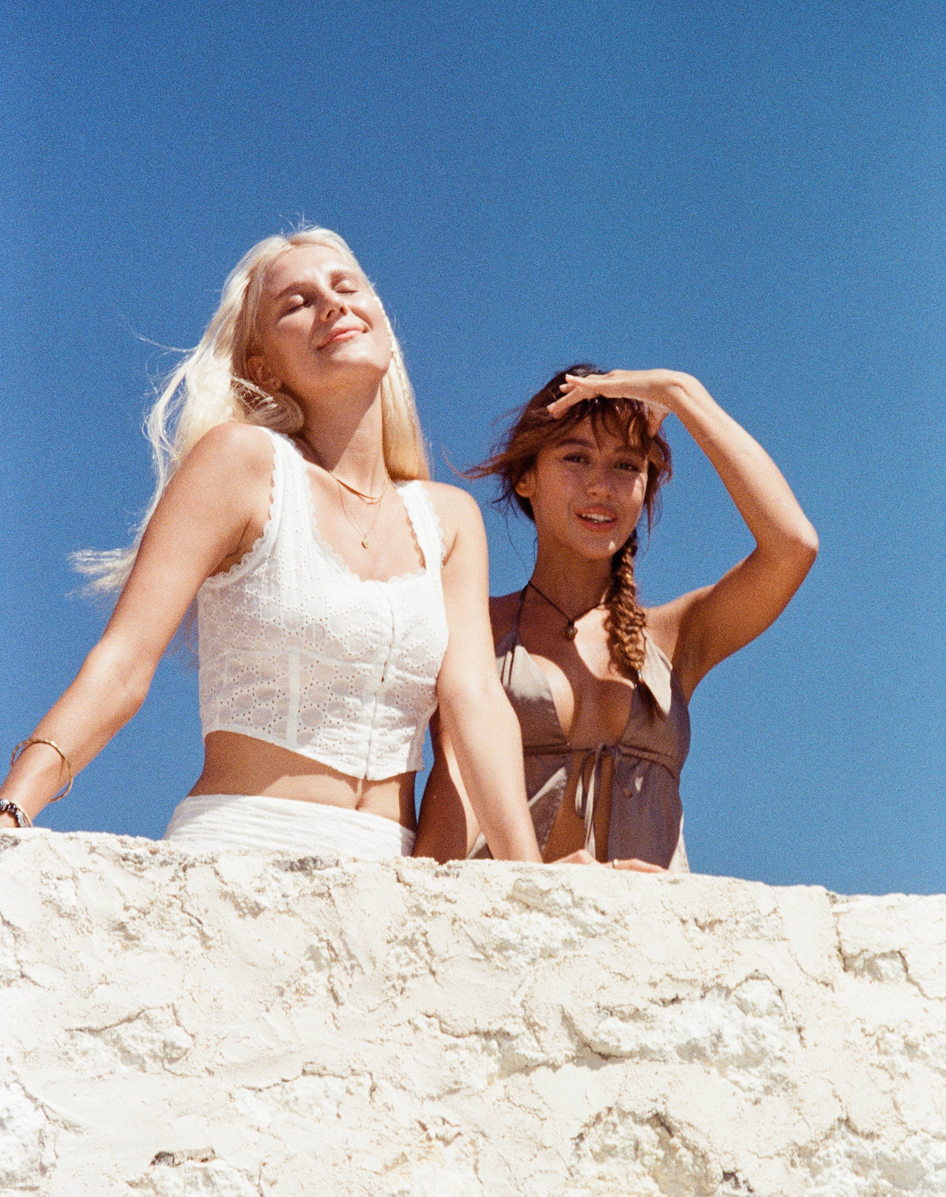 imagen de Elcika Corset Top en Blanco