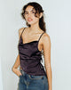 imagen de TIMBIS TOP SATIN NEGRO