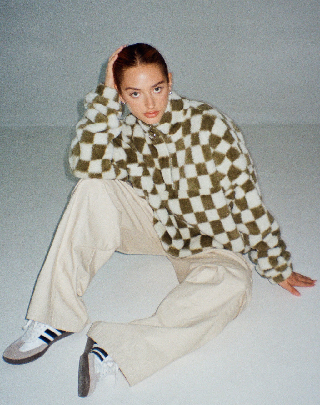 Chaqueta Nero en Checkered Sage