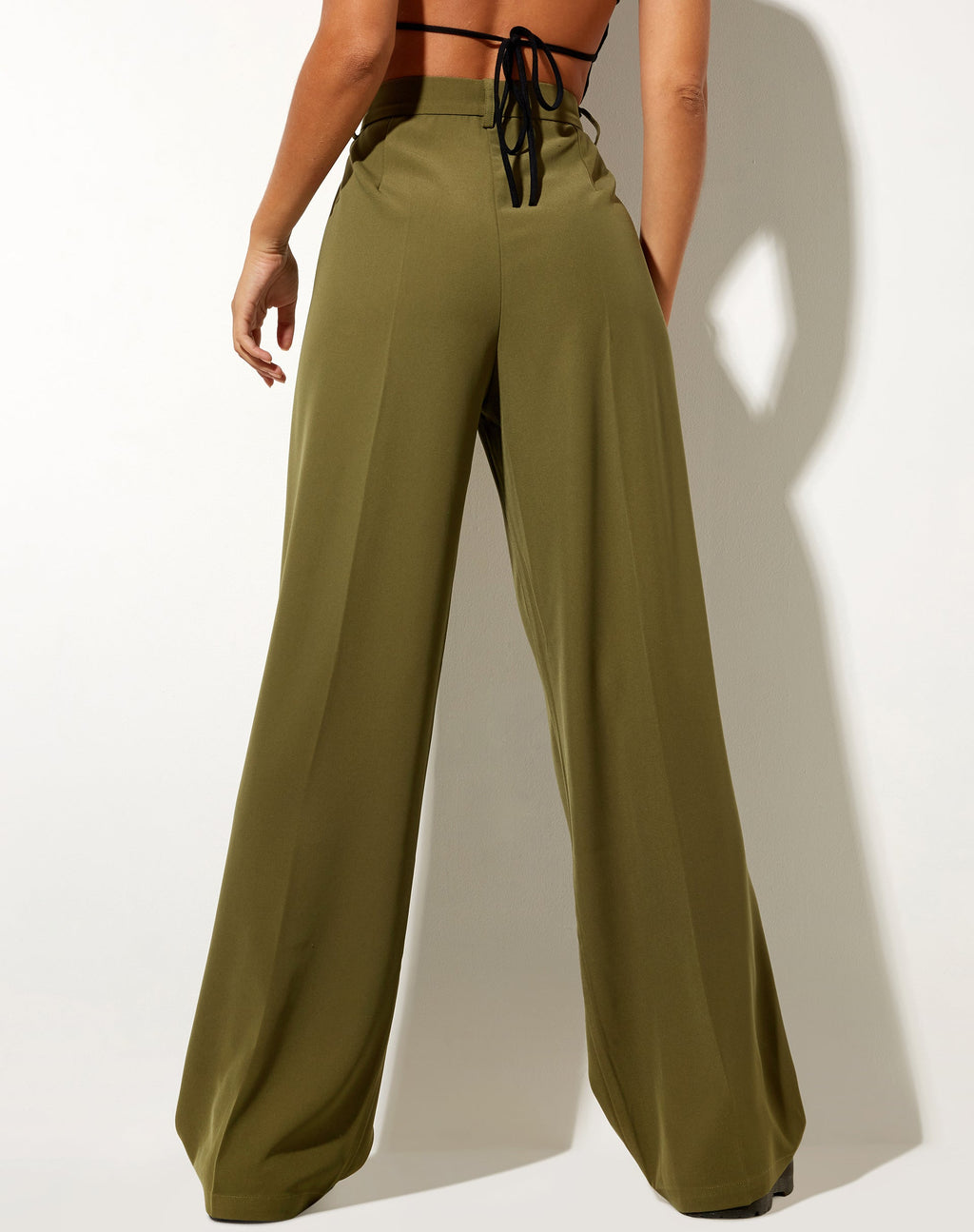 Pantalón Abba de sastrería caqui