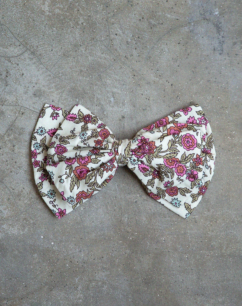 Acar Bow Clip en Vintage Bloom