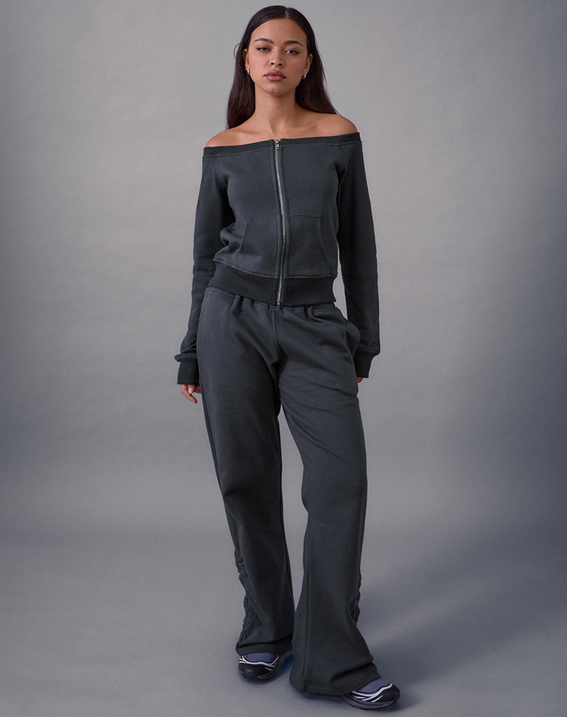 Jersey Airazo Bardot en gris beluga