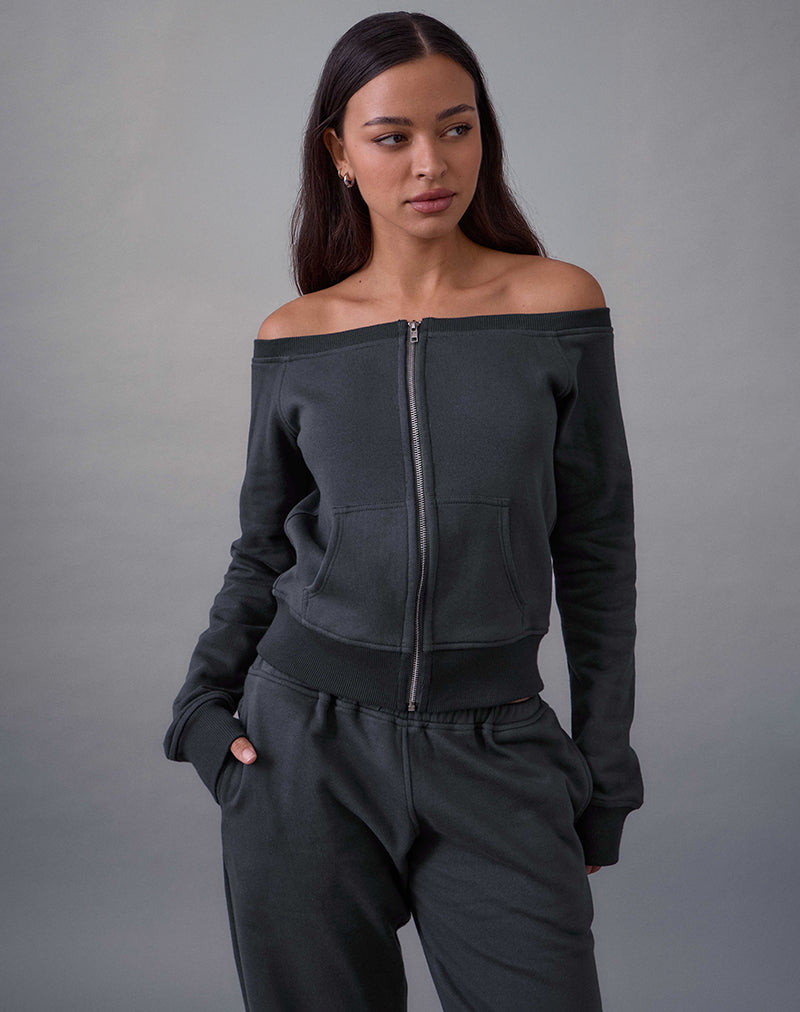 Imagen del jersey Airazo Bardot en gris beluga.