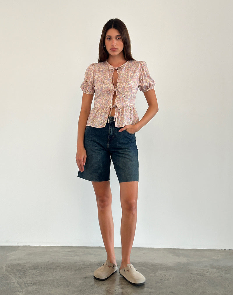 Imagen de Ajasi Blusa en 70s Prairie Girl Flock