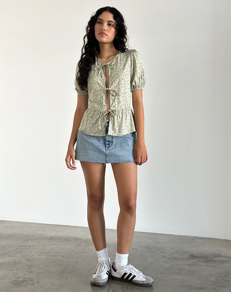 Imagen de la blusa Ajasi Violeta Parma