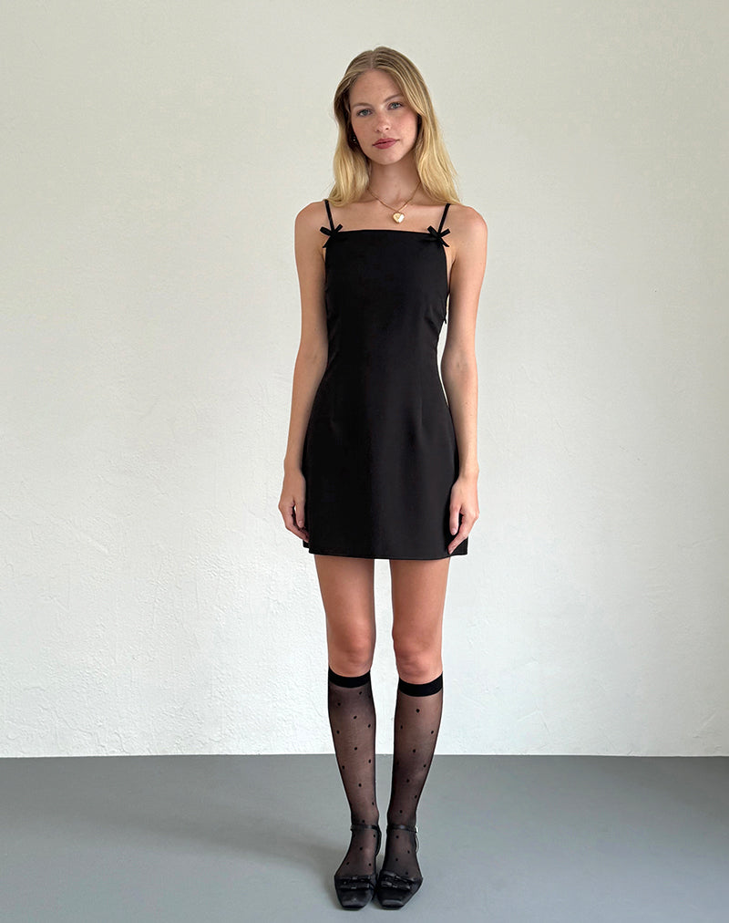Imagen del minivestido Aketi negro