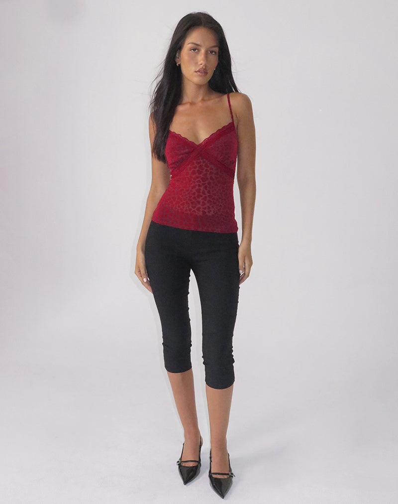 Imagen de Alcesta Cami Top en Heart Flock Granate