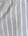 Raya gris vertical