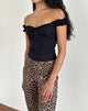 imagen de Aldre Bardot Top en Negro