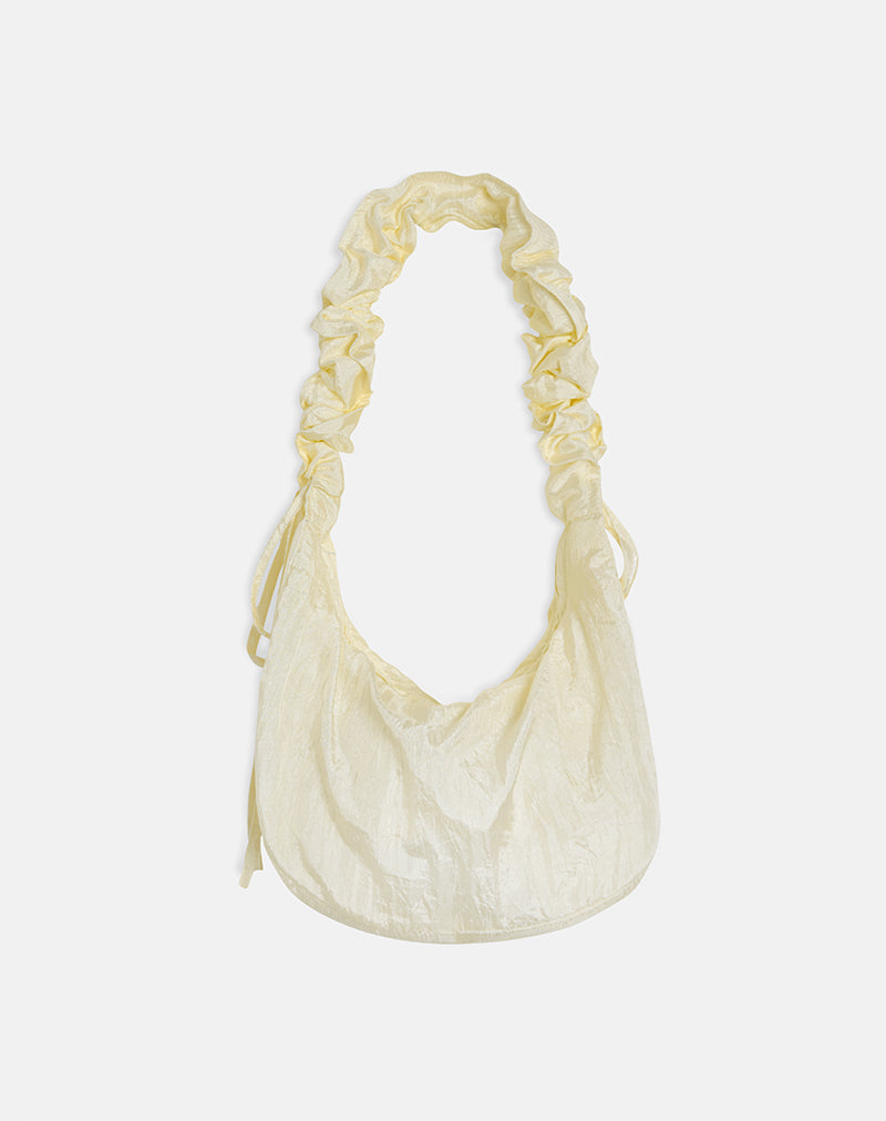 Bolso Ali en paracaídas marfil