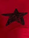 Rojo adrenalina con estrella negra