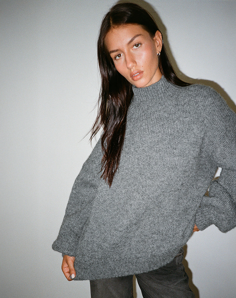 Jersey oversize Amato gris