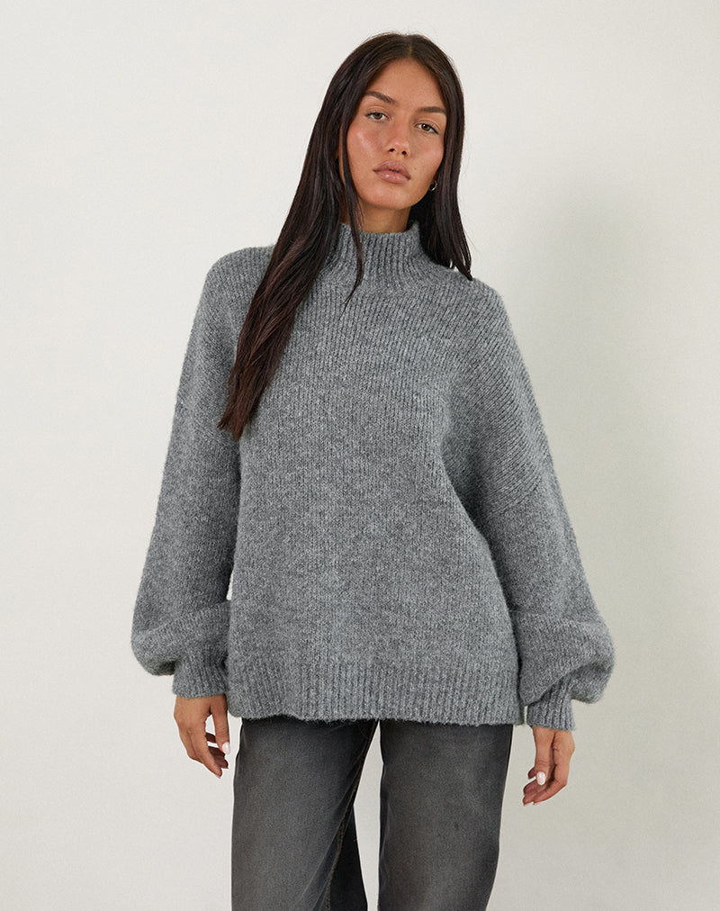 Jersey oversize Amato gris