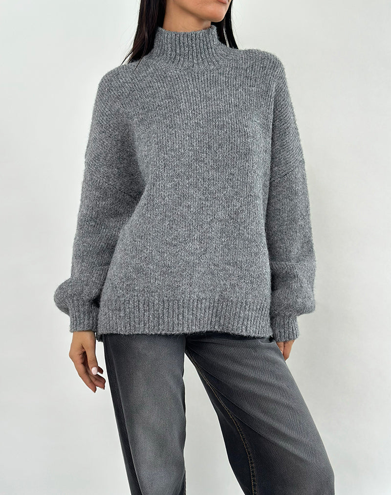 Imagen de Amato Oversized Jumper en gris