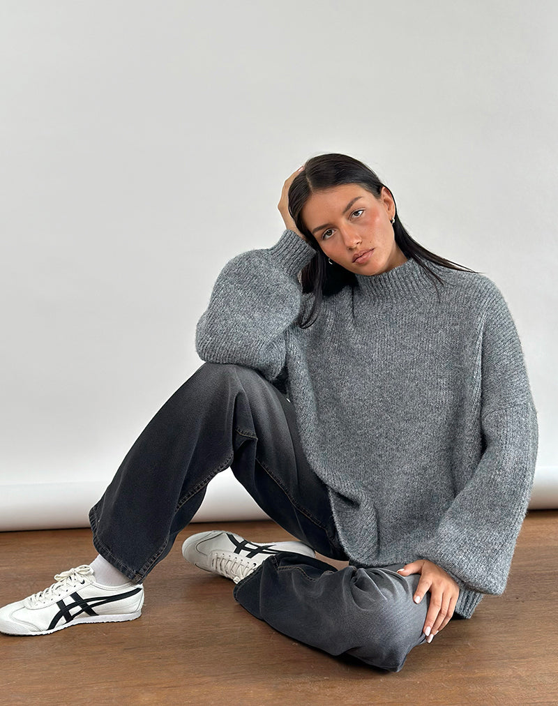 Imagen de Amato Oversized Jumper en gris