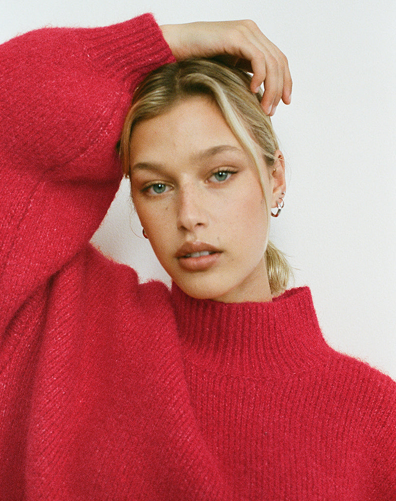 Jersey oversize Amato rojo