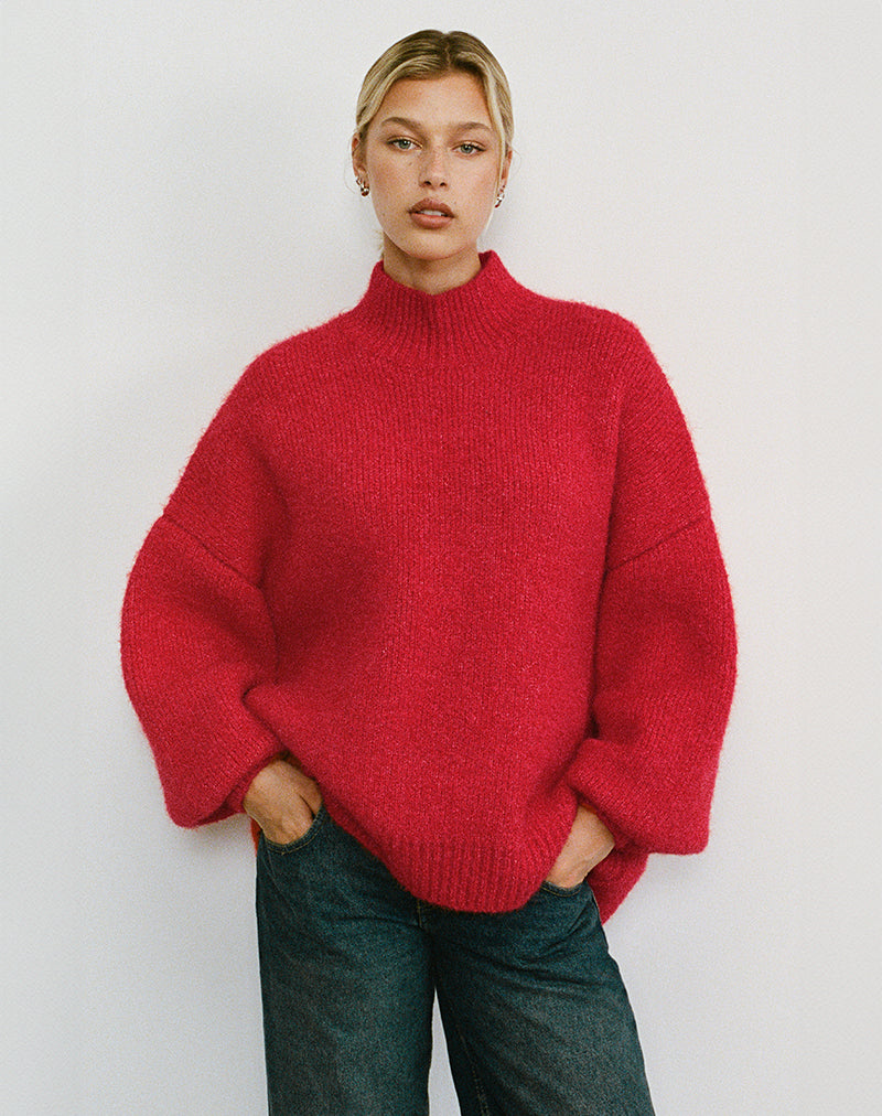 Jersey oversize Amato rojo