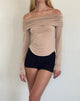 Imagen de Amilyn Bardot Top en Slinky Stone