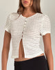 imagen de Anara Top en Crinkle Ivory
