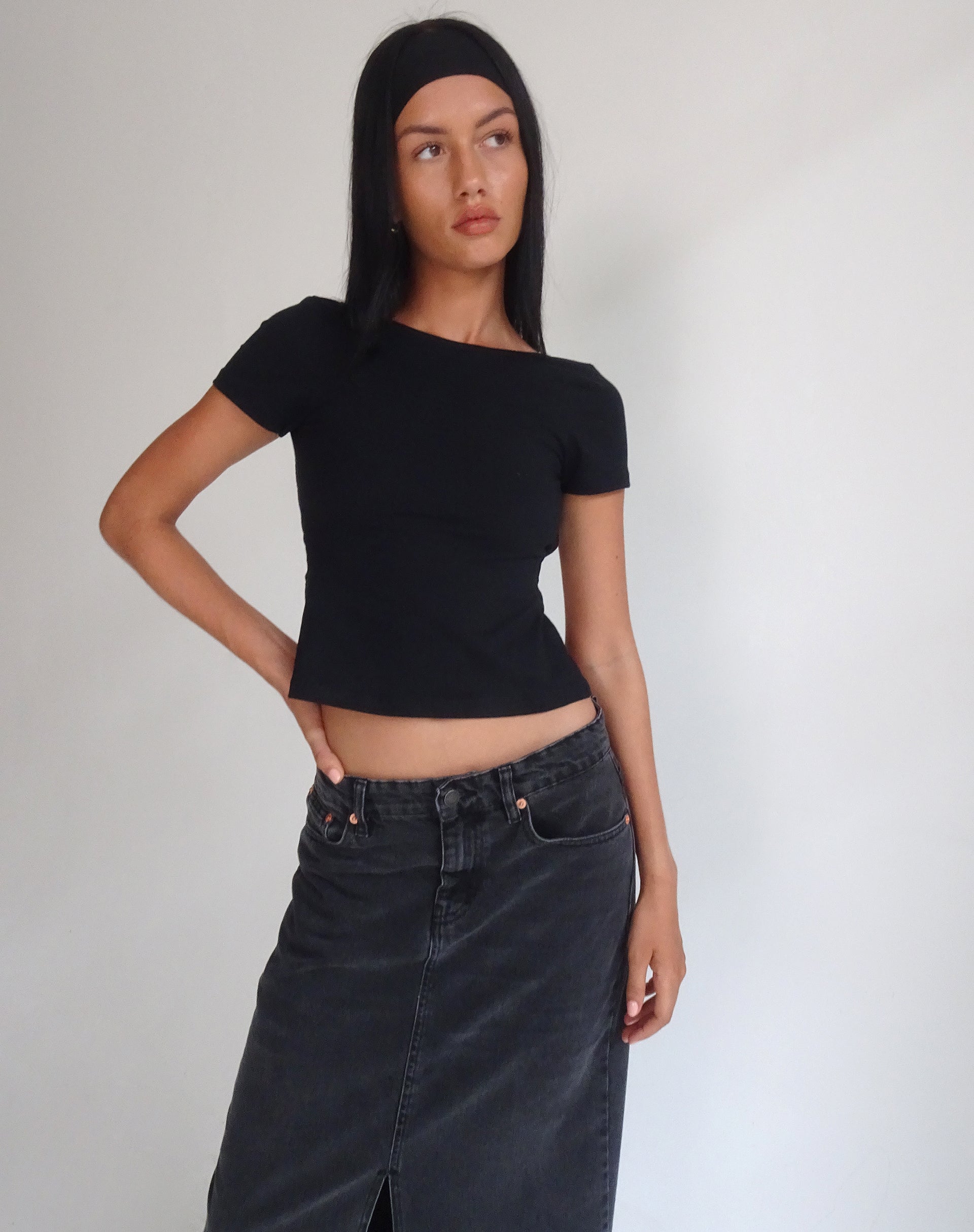 Imagen de Anita Open Back Top Negro