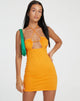 imagen de Anja Mini Dress in Flame Orange