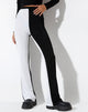 imagen de Anson Trouser in Crepe Black and White