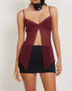 imagen de Ariela Butterfly Top en Borgoña