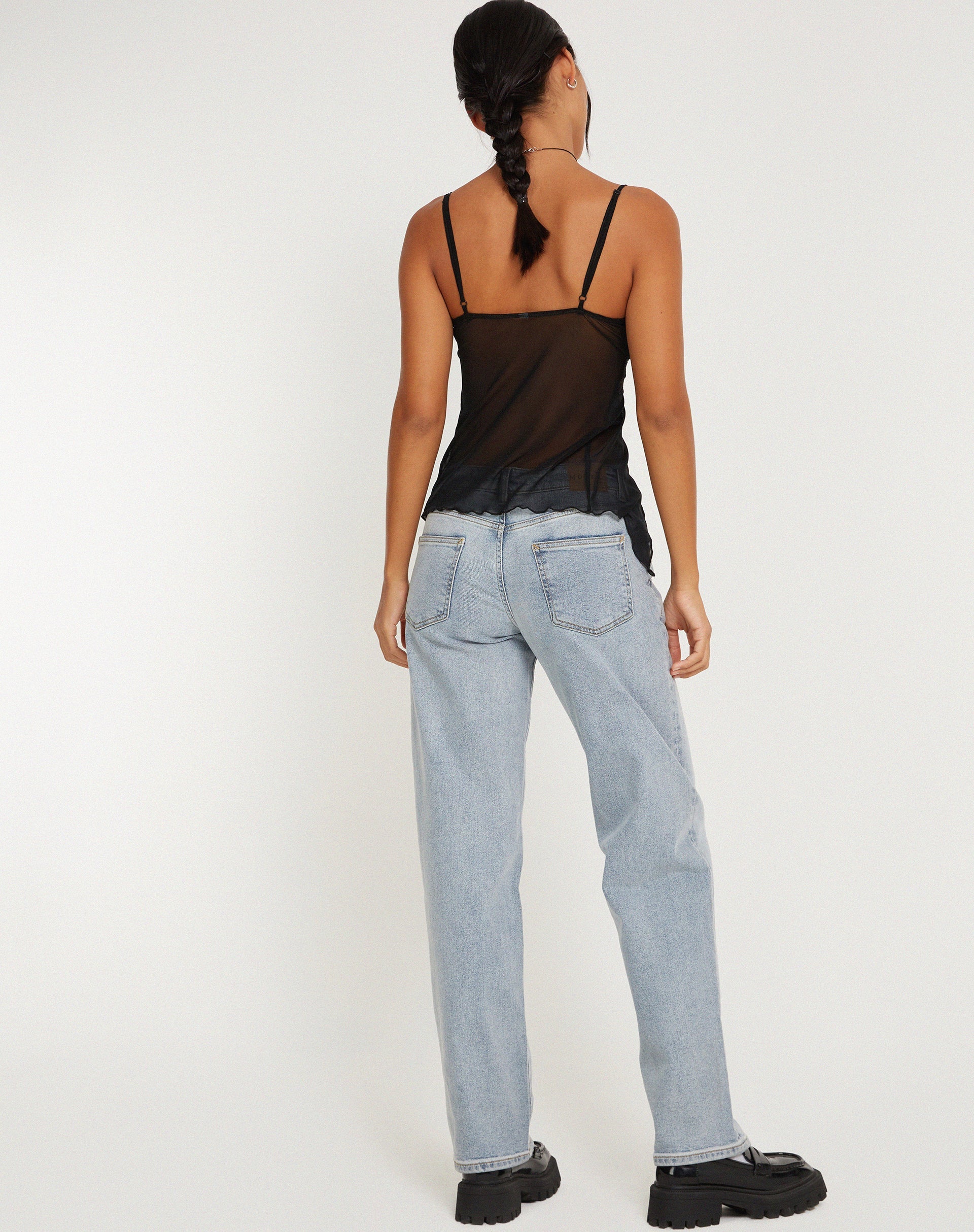 imagen de Ariela Butterfly Top en Negro