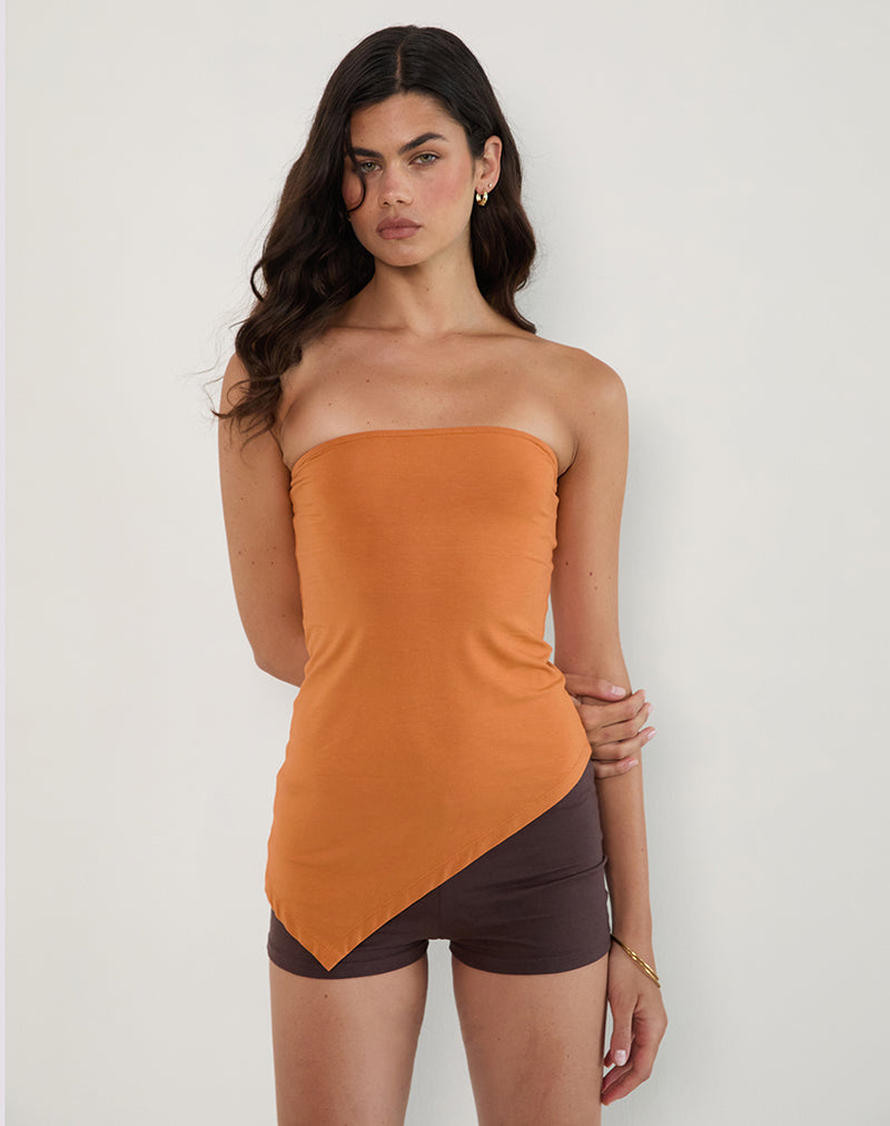 Imagen de Arimbi Bandeau Top en Sunset Orange