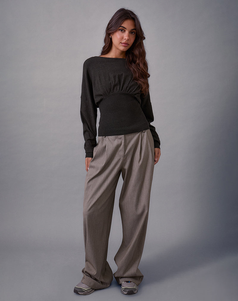 Imagen de Arvel Jumper in Knit Charcoal
