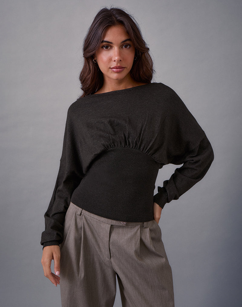 Imagen de Arvel Jumper in Knit Charcoal