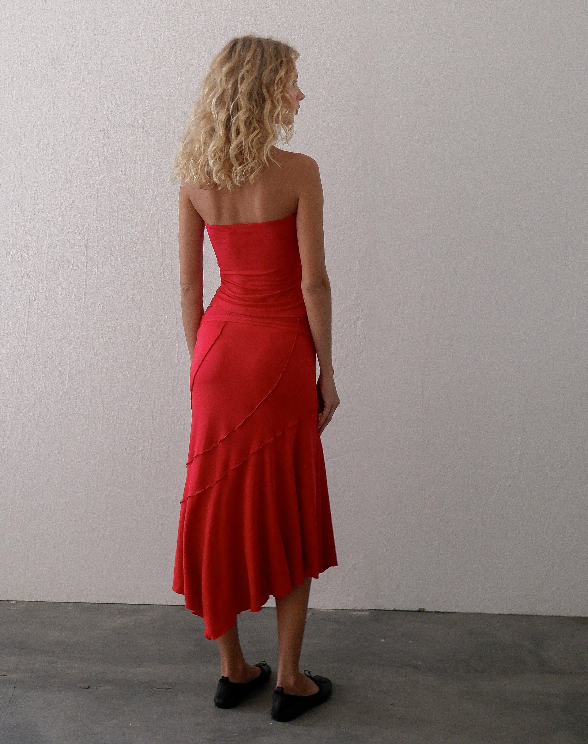 Imagen de Atala Front Twist Bandeau Top Rojo