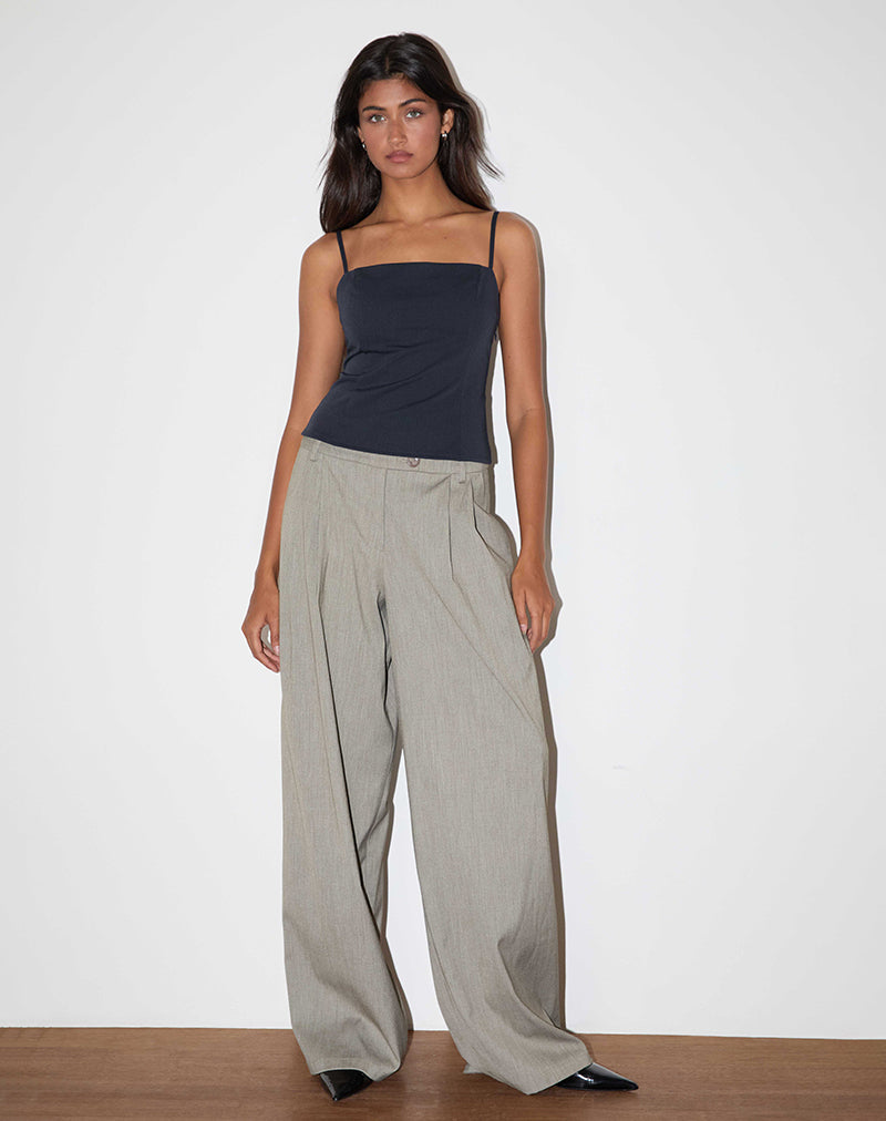 Imagen de Aurei Scoop Back Top en Tailoring Navy