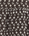  Floral Broderie Marrón