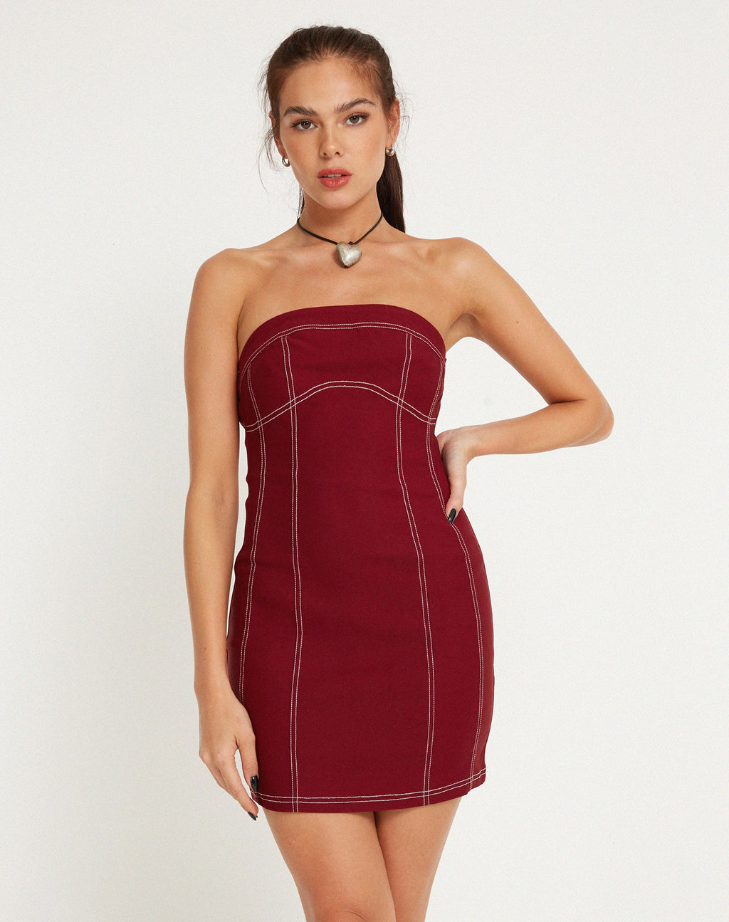 Minivestido Baladis en Tailoring Redwood