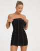 IMAGEN DEL minivestido Livadia en negro