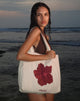 Imagen de Barbara Tote Bag en Hibiscus Marfil