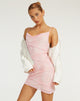 imagen de Batavia Mini Dress in Blurred Orchid Pink