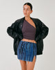 imagen de la minifalda MOTEL X JACQUIE Pelma en color Bleed Blue