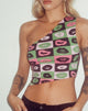 imagen de Bayva Crop Top en Lips Green