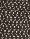 Floral Broderie Marrón