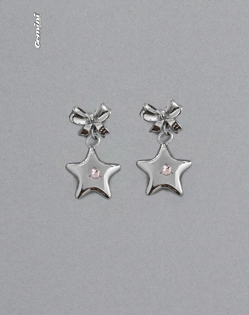 Imagen de Pendientes Bellatrix Pink Star