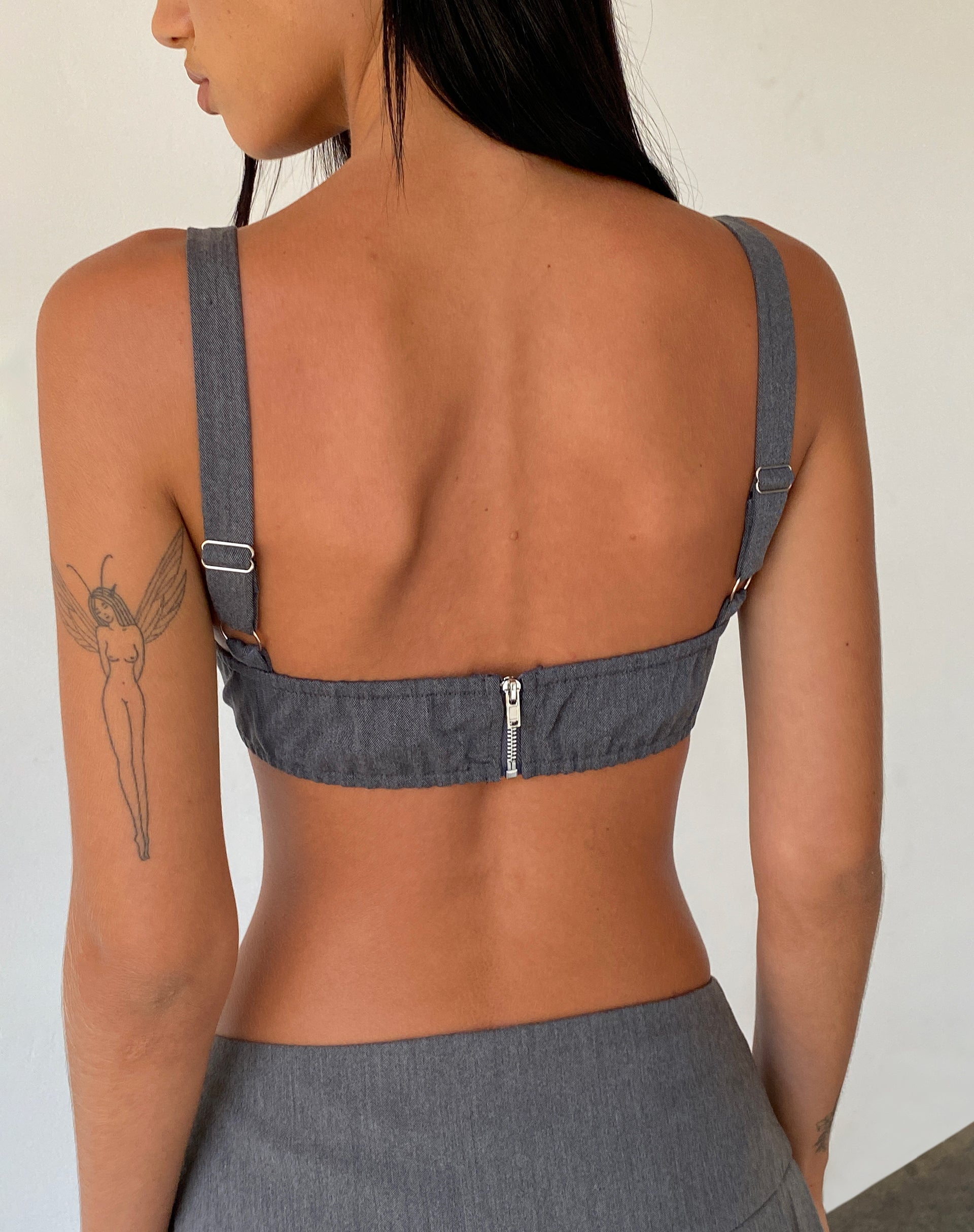 Imagen de Belva Bralette en sastrería Carbón