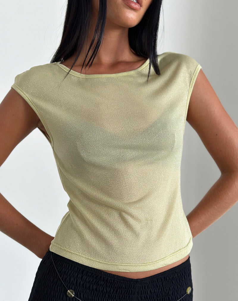 Imagen de Bentley Top en Yellow Shimmer