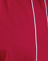 Rojo adrenalina con ribete violeta