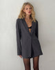 Imagen de Besta Single Button Blazer en Dark Charcoal