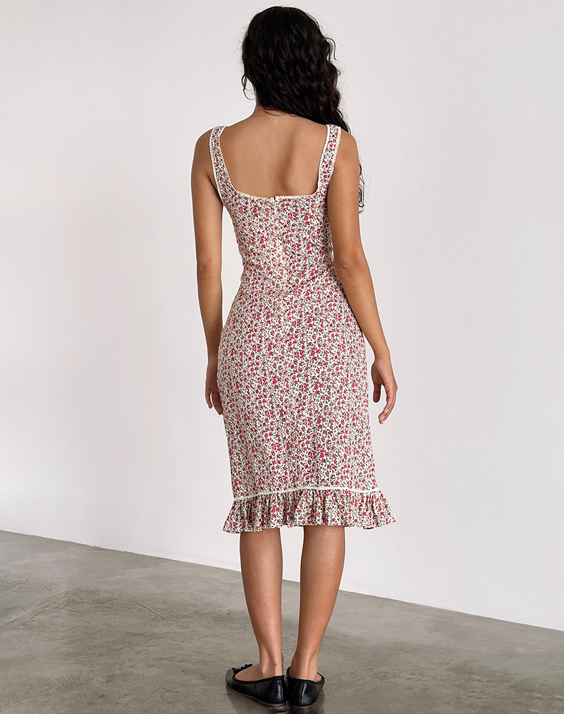 Imagen del vestido Bila Midi en Pretty Ditsy