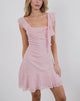Imagen del minivestido Binita de gasa Peony