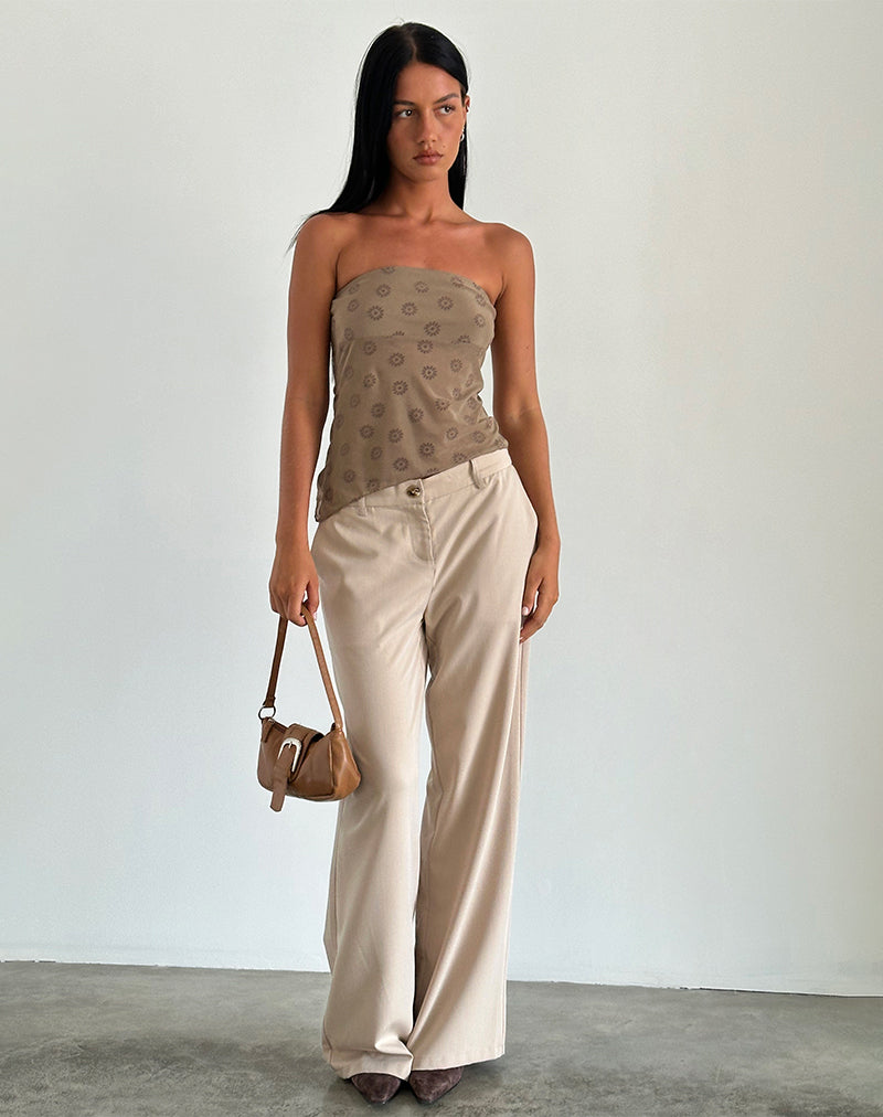 Imagen de Bistara Top en Daisy Flock Marrón claro